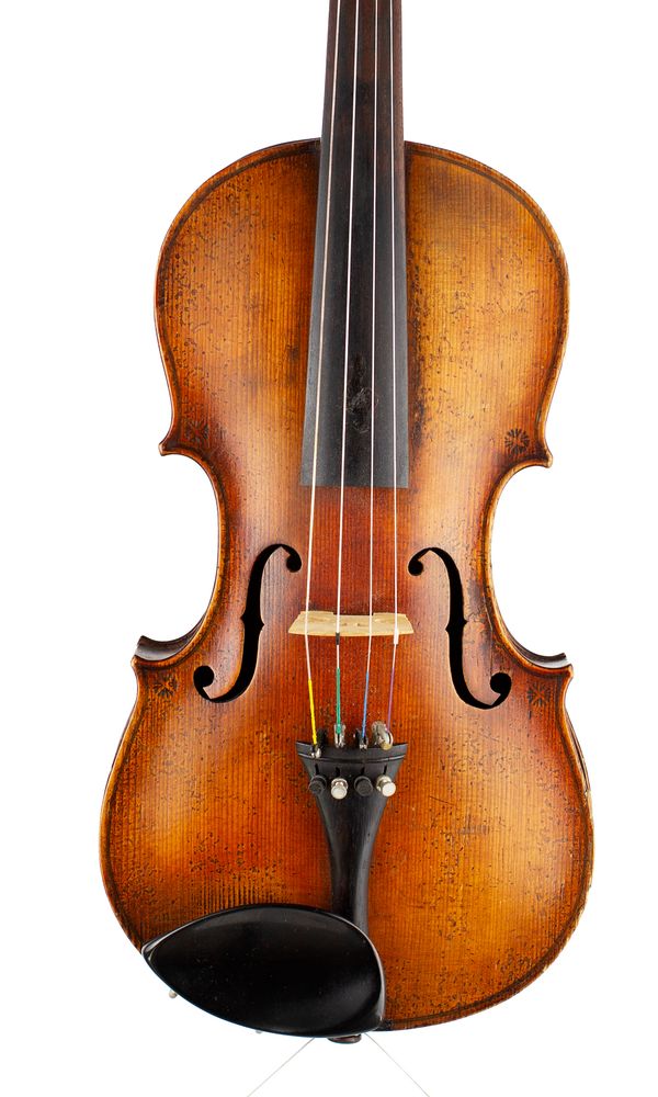 A violin, unlabelled