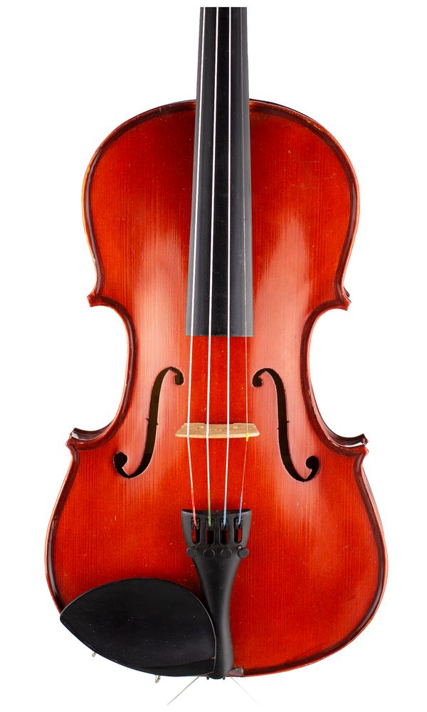 A violin, labelled Stentor