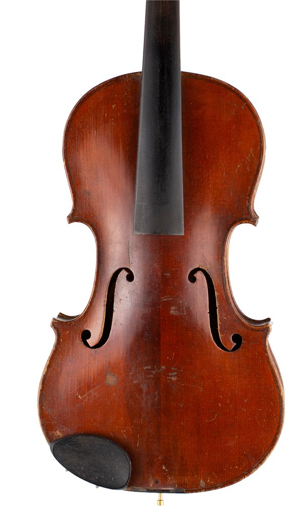 A violin, labelled The Maidstone