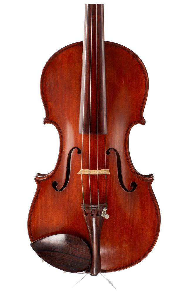 A violin by Erik Willquist, Gothenburg, 1955