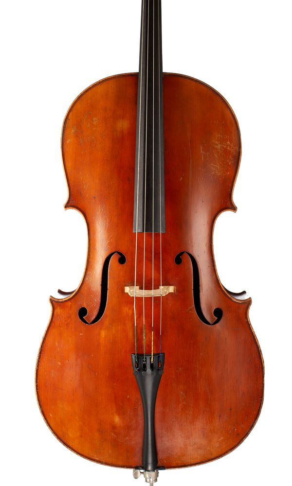 A cello, Czechoslovakia, circa 1900