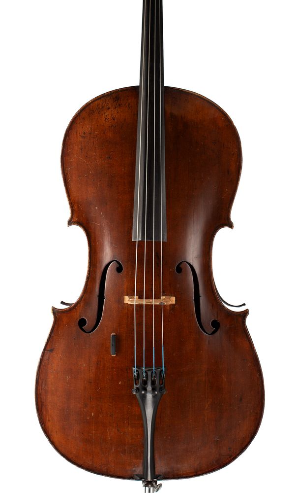 A cello, probably Germany, early 19th Century