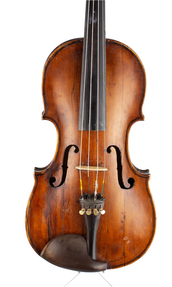 A violin, unlabelled