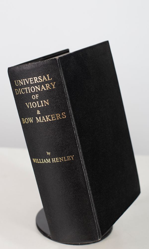 Universal Dictionary of violin Bow Makers
