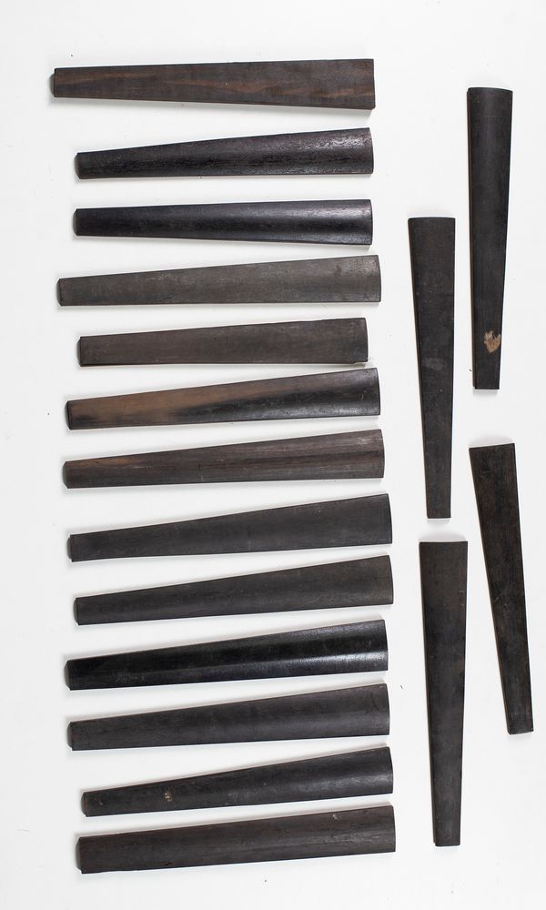 Forty-two  fingerboards, various sizes