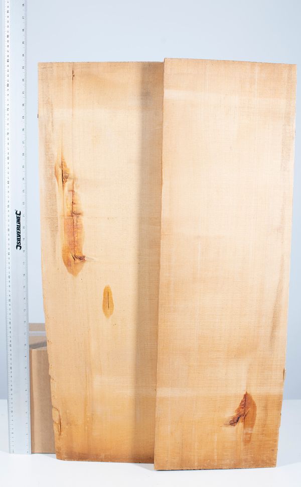 A cello front, spruce