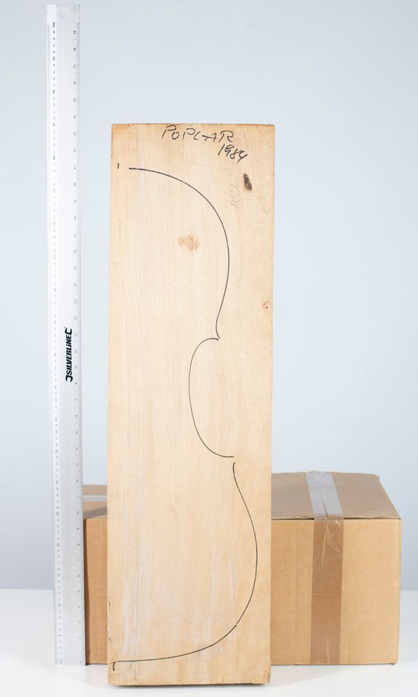 A piece of poplar