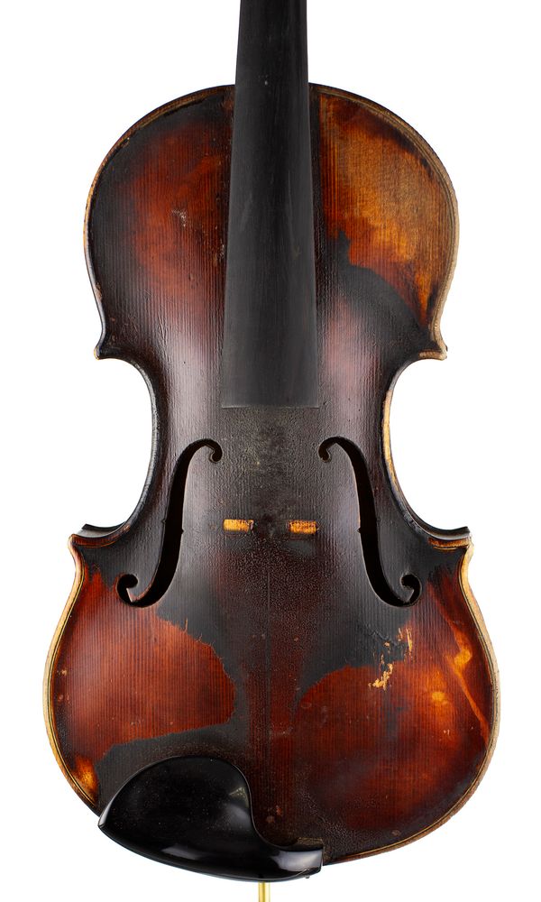 A violin, probably by James Lambie, Glasgow, 1914