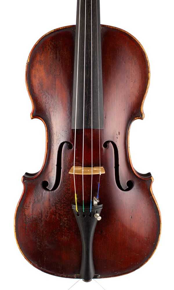 A violin by D. Nicolas Aine, Mirecourt, circa 1830