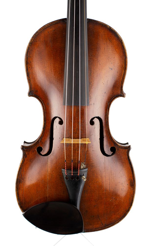 A violin by Johann Christian Ficker, Markneukirchen, circa 1760