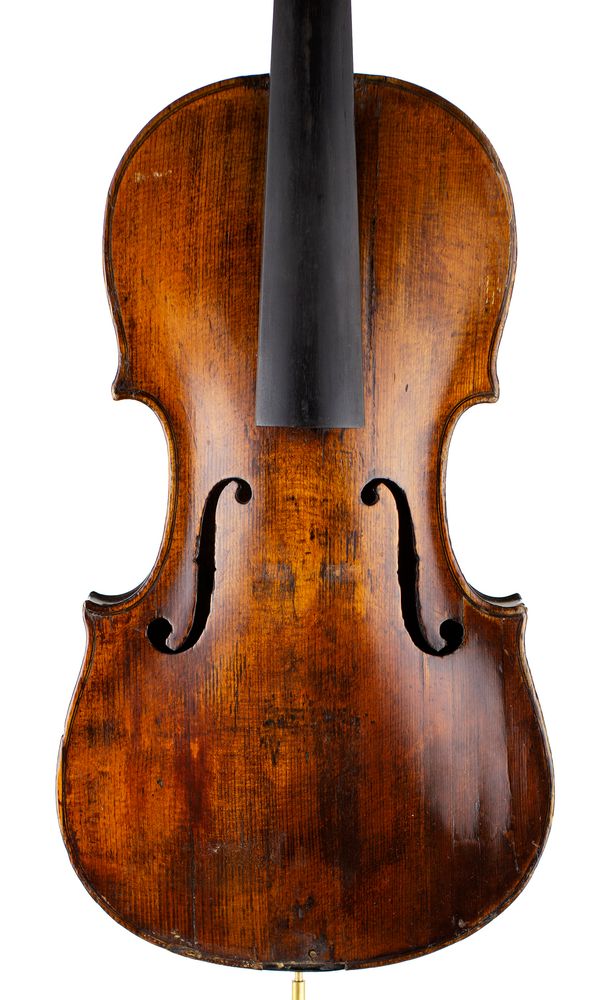 A violin, unlabelled