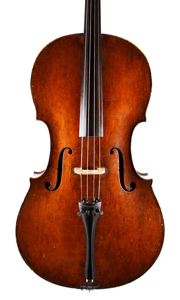 A cello, School of Klotz, Mittenwald, circa 1790 over 100 years old