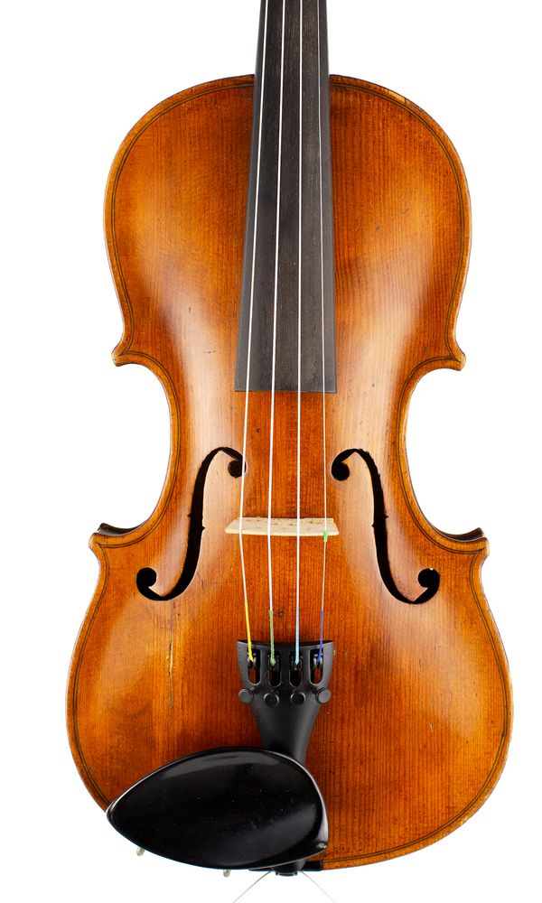 A violin, unlabelled