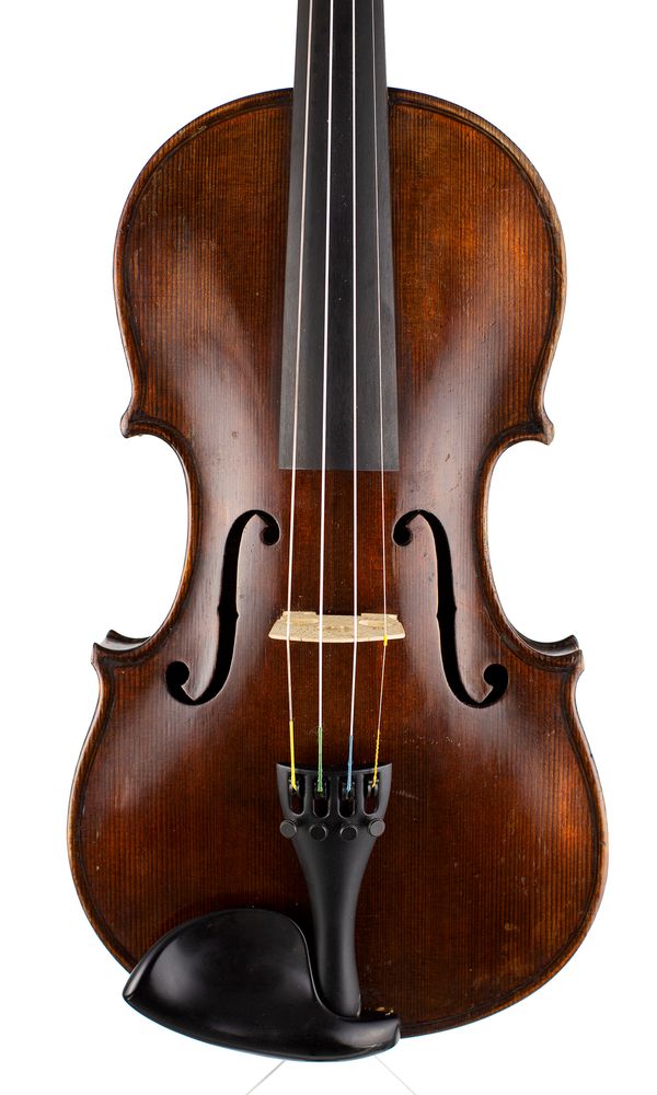 A violin, probably England, circa 1890