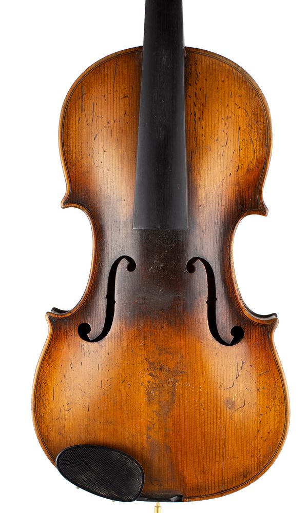 A violin, School of Caussin, Mirecourt, circa 1900