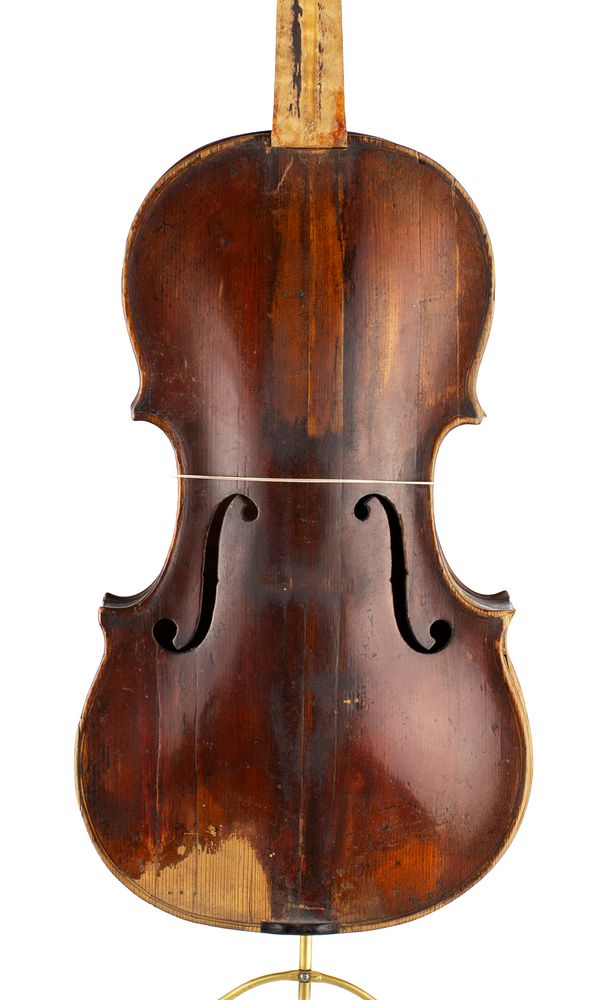 A violin, unlabelled