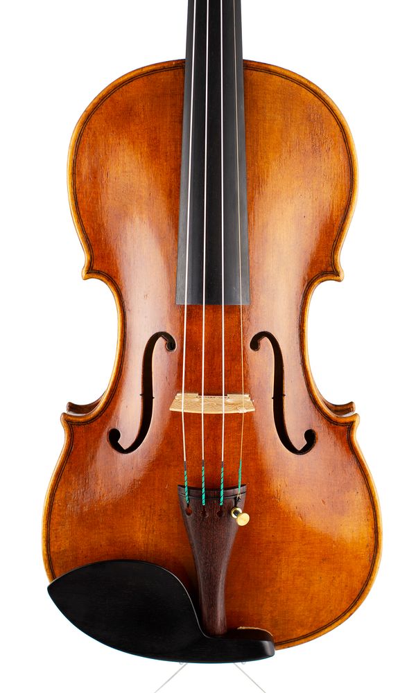 A violin by Paul Shelley, Birmingham, 2018