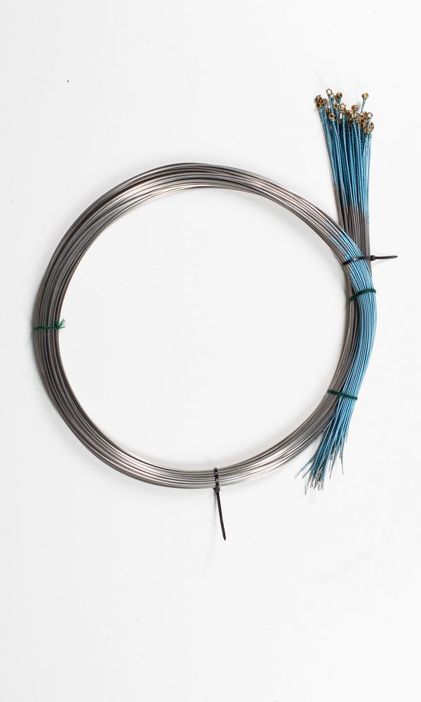 Fifty-one cello C strings