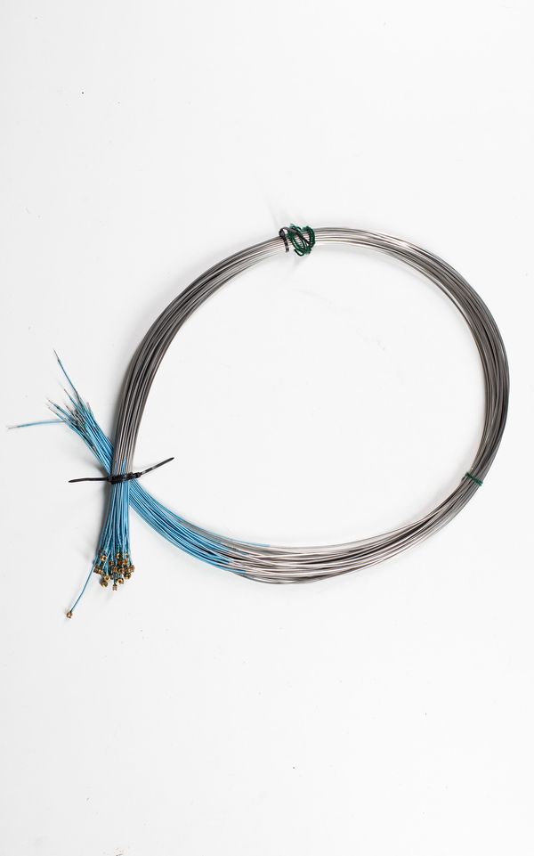 Forty cello C strings