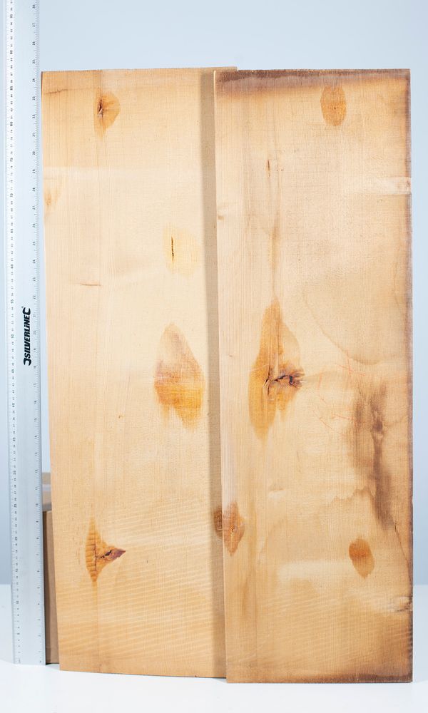 A cello front, spruce