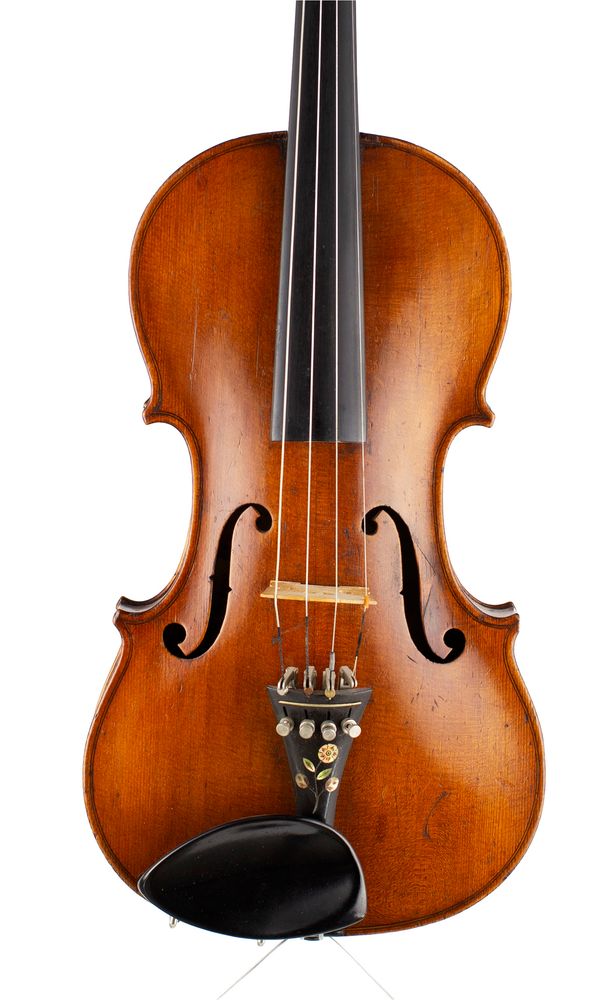 A violin, labelled Middle Annatas