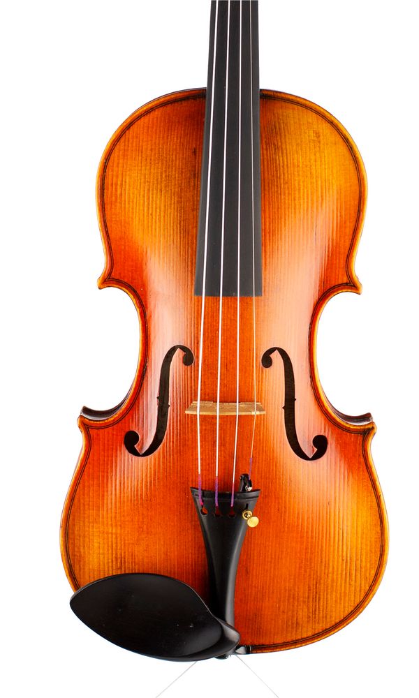 A violin, unlabelled