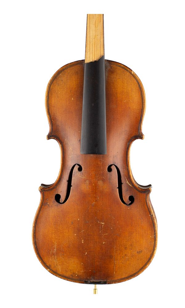 A child size violin, unlabelled