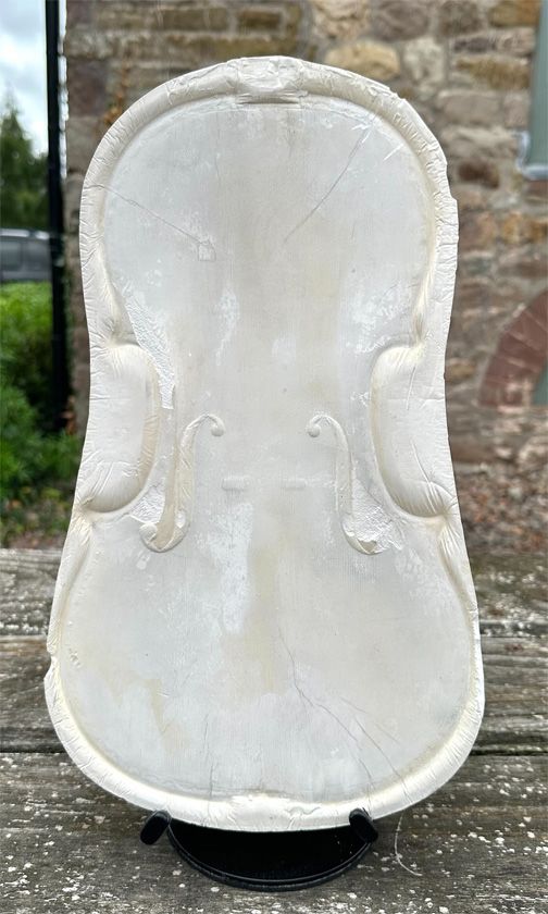 Cast of the 1722 “Rode” Stradivari front- original negative