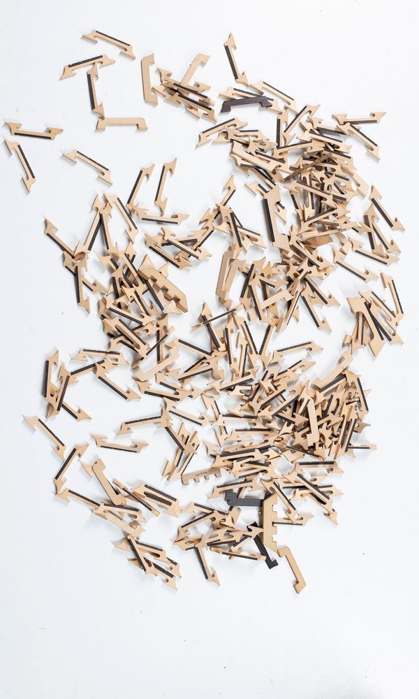 A large quantity of bridges, various sizes