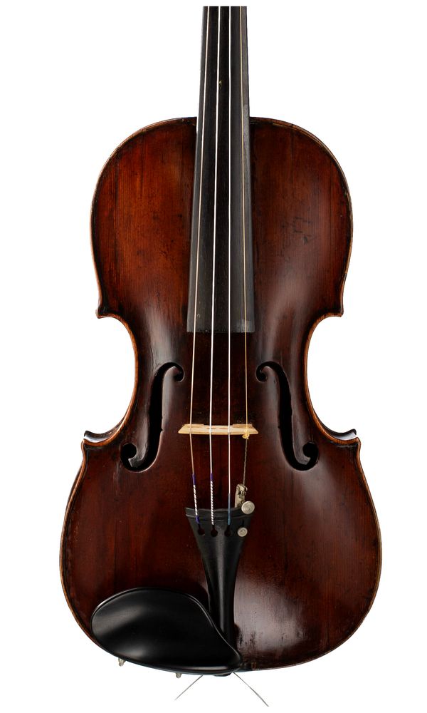 A violin, probably Mittenwald, circa 1770