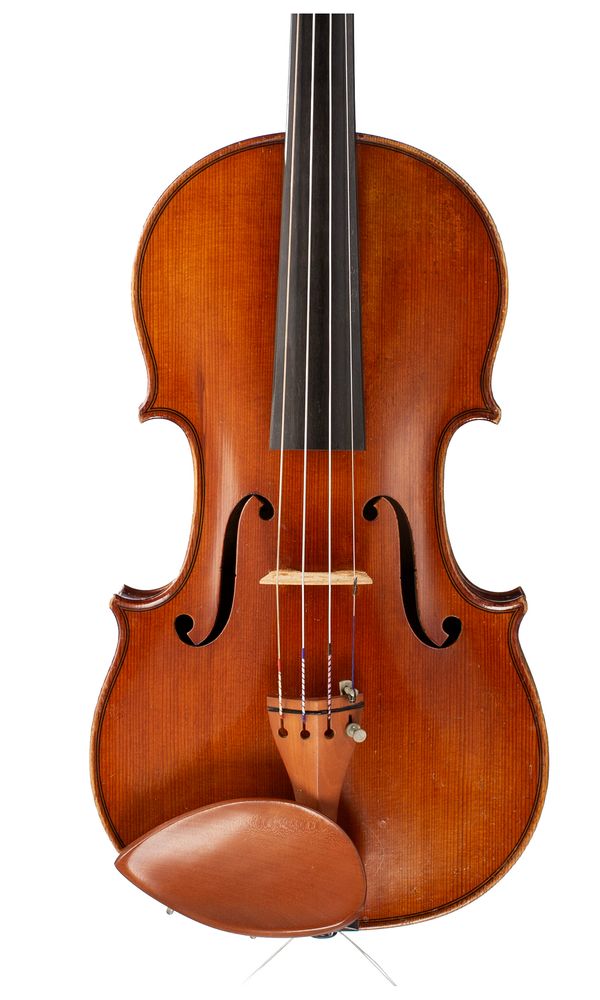 A violin by Leon Mougenot, Mirecourt, 1927