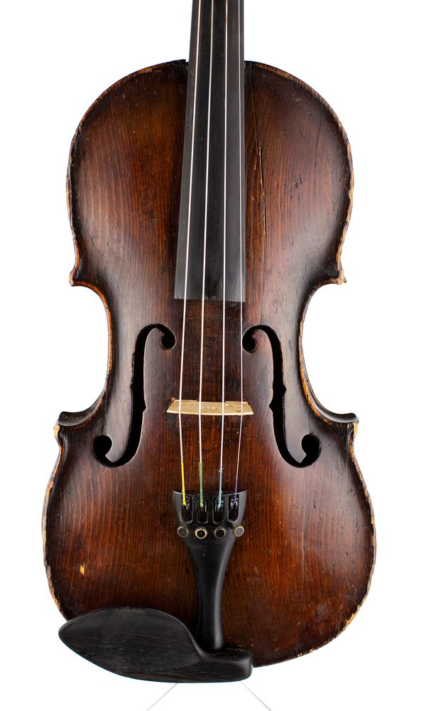 A violin, unlabelled