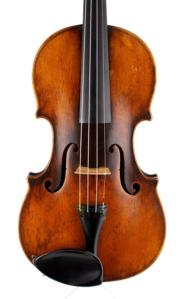 A violin, School of Caussin, Mirecourt, circa 1910