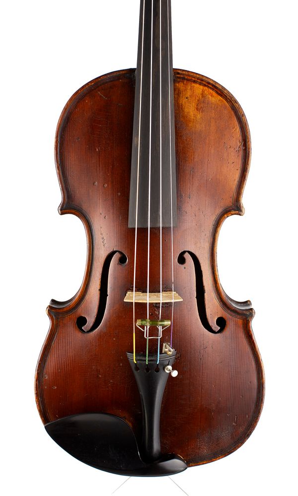 A violin by James Hardie & Sons, Edinburgh, 1891