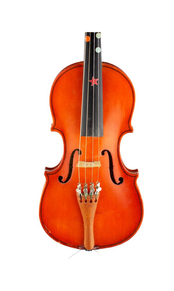 A child size violin, labelled Stentor