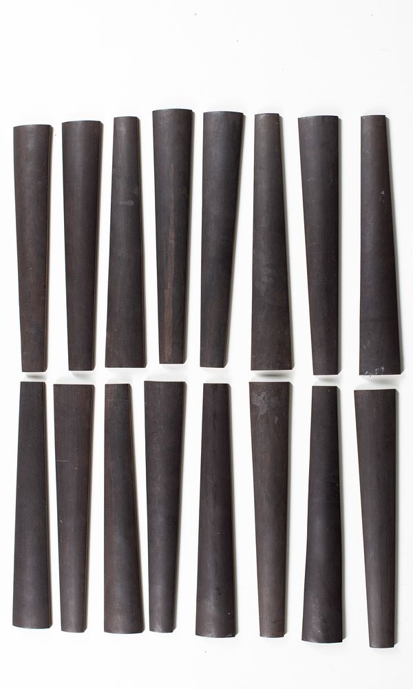 Twenty fingerboards, various sizes