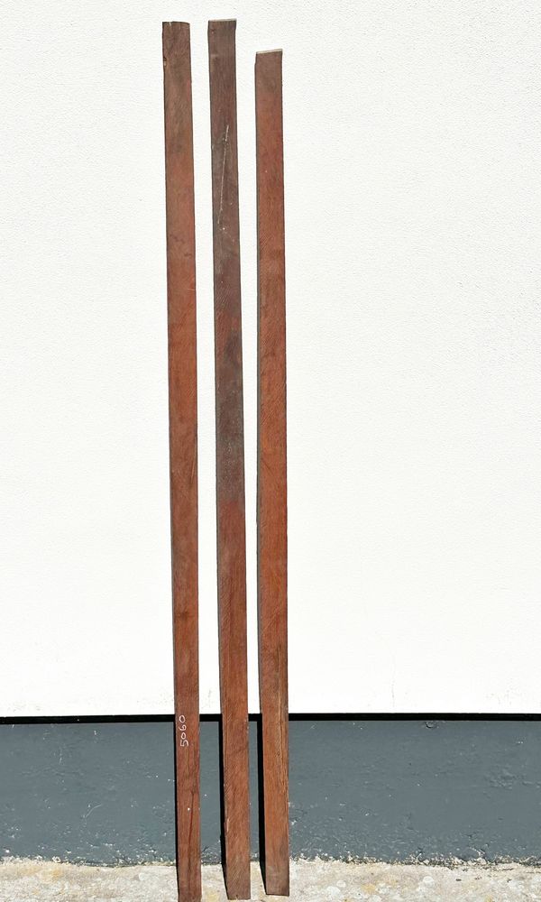 Three pieces of pernambuco