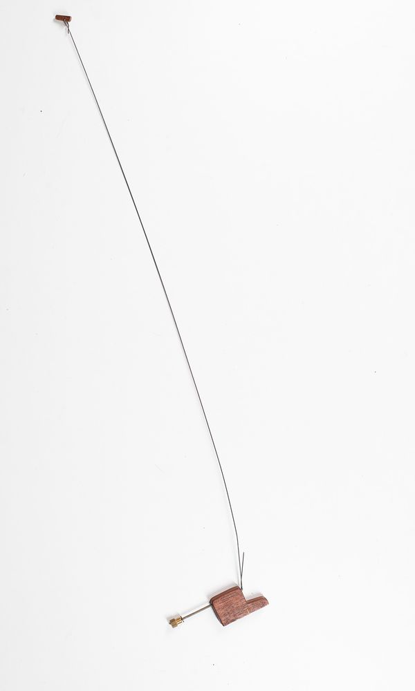 A bow makers tensioning line