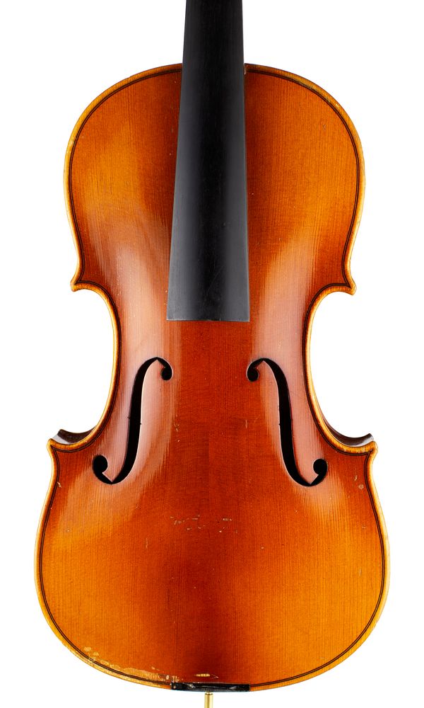 A viola, labelled Antonius Stradiuarius Cremonensis