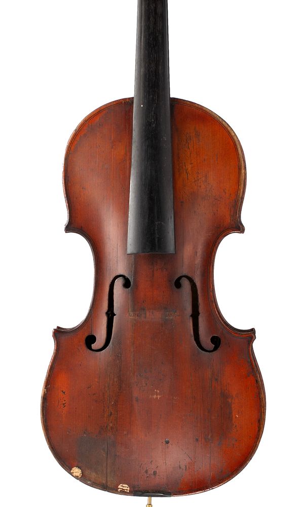 A violin by Jean Francois Pillement, Mirecourt, circa 1810