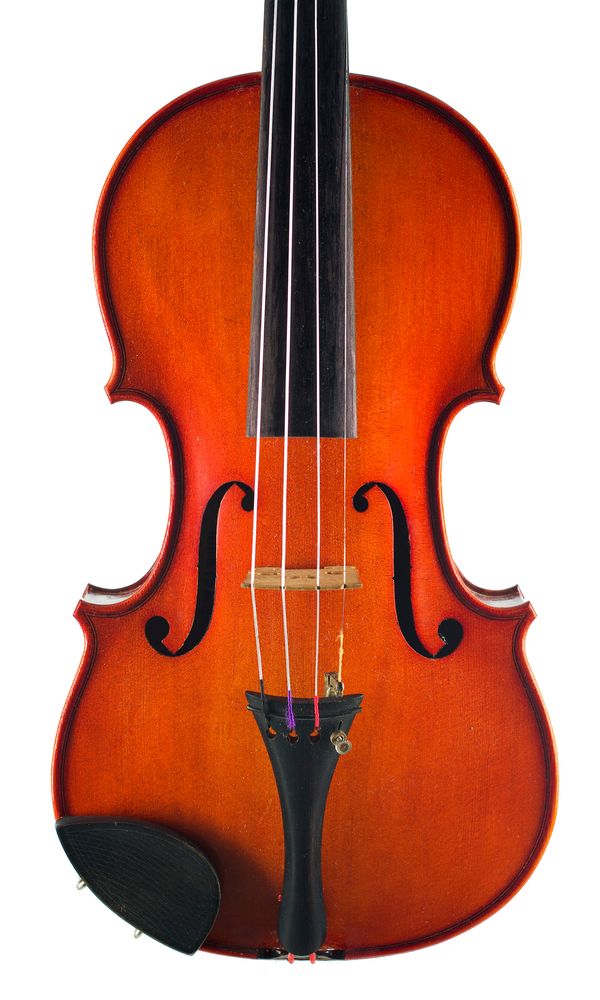 A violin, labelled Archimede Orlandini