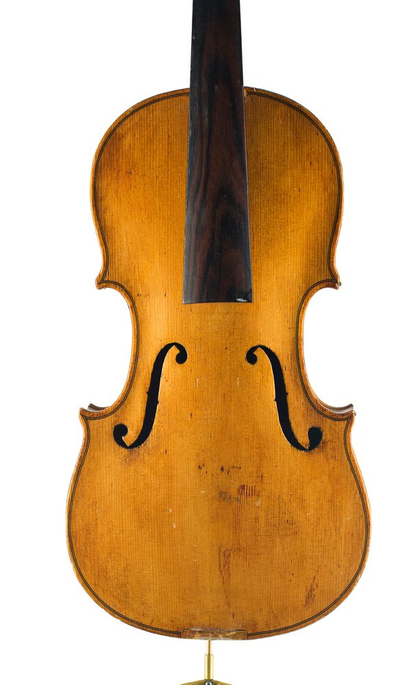 A three-quarter sized violin