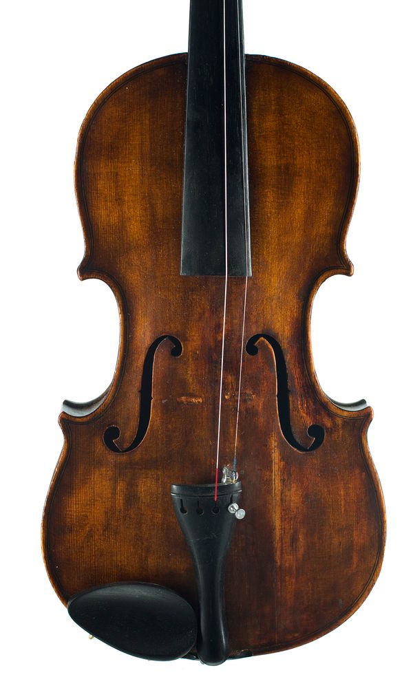 A violin, Eduard Gregr in Cremona anno 18