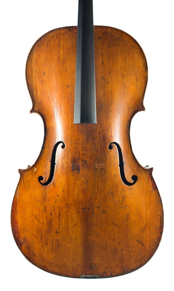A cello by Henry Jay, London, circa 1760