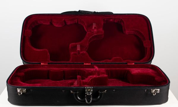 A four-pack violin case