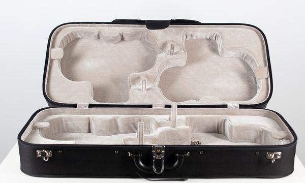 A four-pack violin case