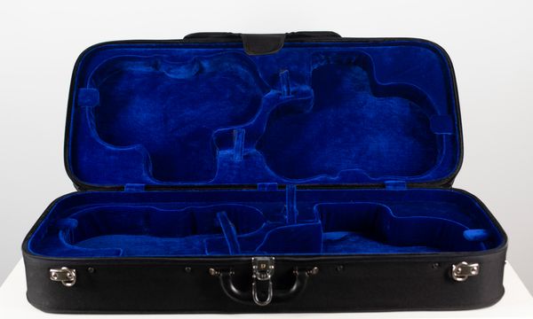 A four-pack violin case