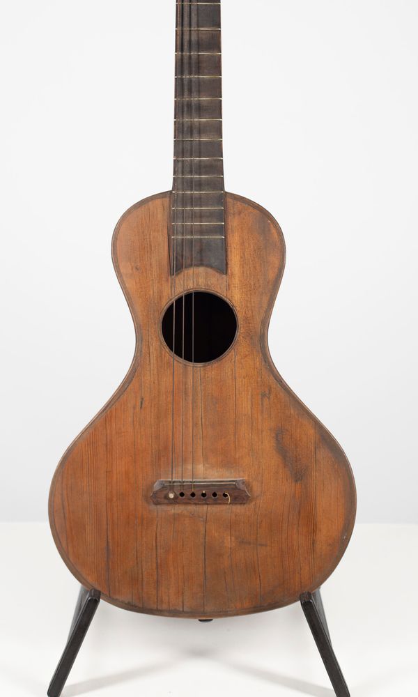 A guitar, unlabelled