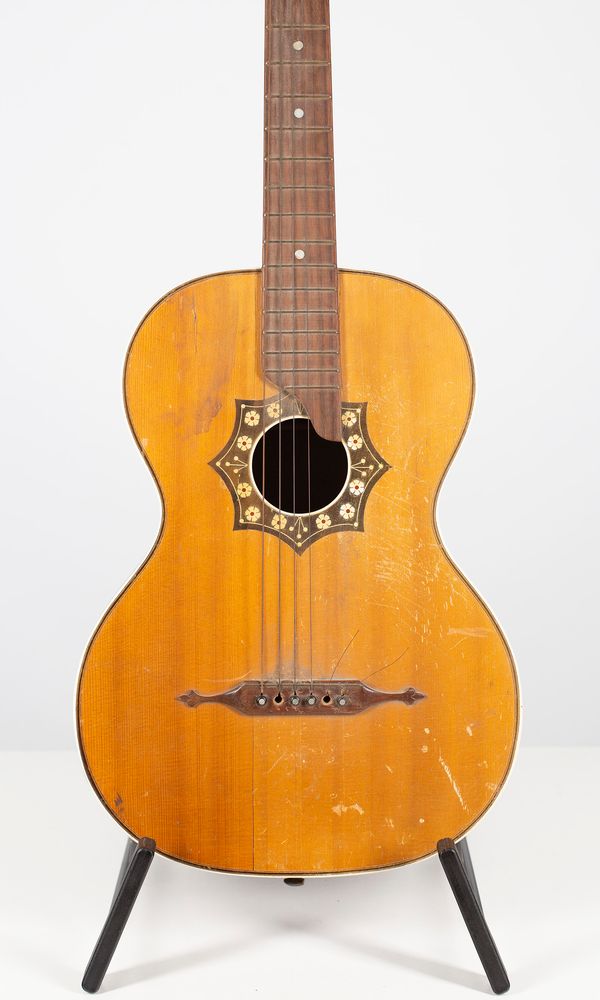 A guitar, unlabelled