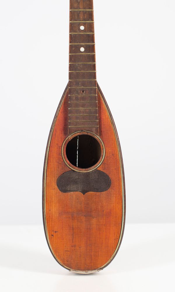 A small mandolin, unlabelled